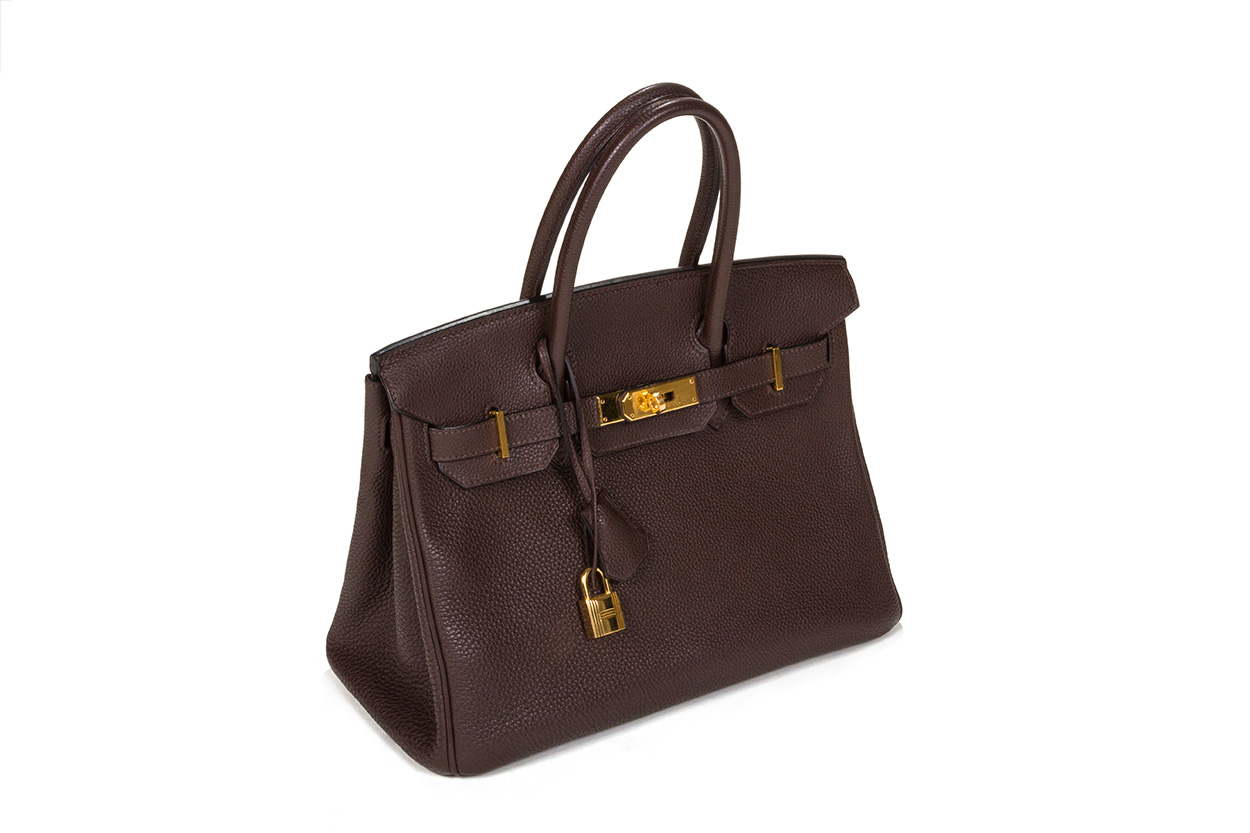 Birkin 30 leather handbag Hermès Red in Leather - 34533981