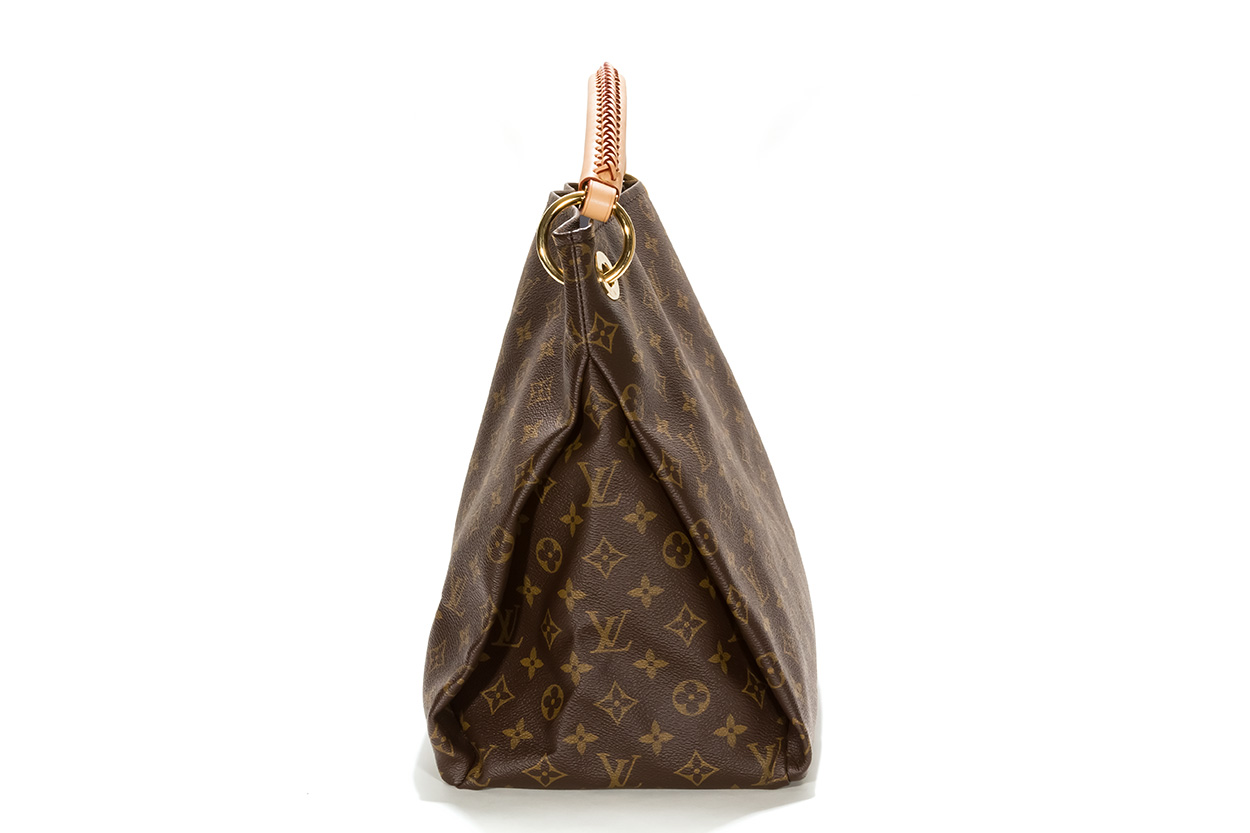 Louis Vuitton Artsy Monogram Mm Satchel Brown and Tan Canvas Hobo Bag – Ideal Luxury