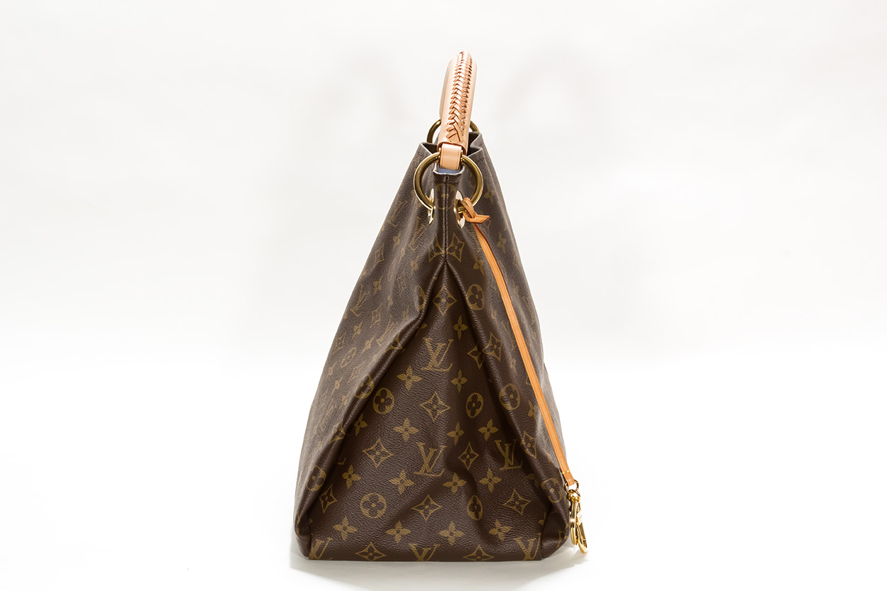 Louis Vuitton Artsy Monogram Mm Satchel Brown and Tan Canvas Hobo Bag – Ideal Luxury