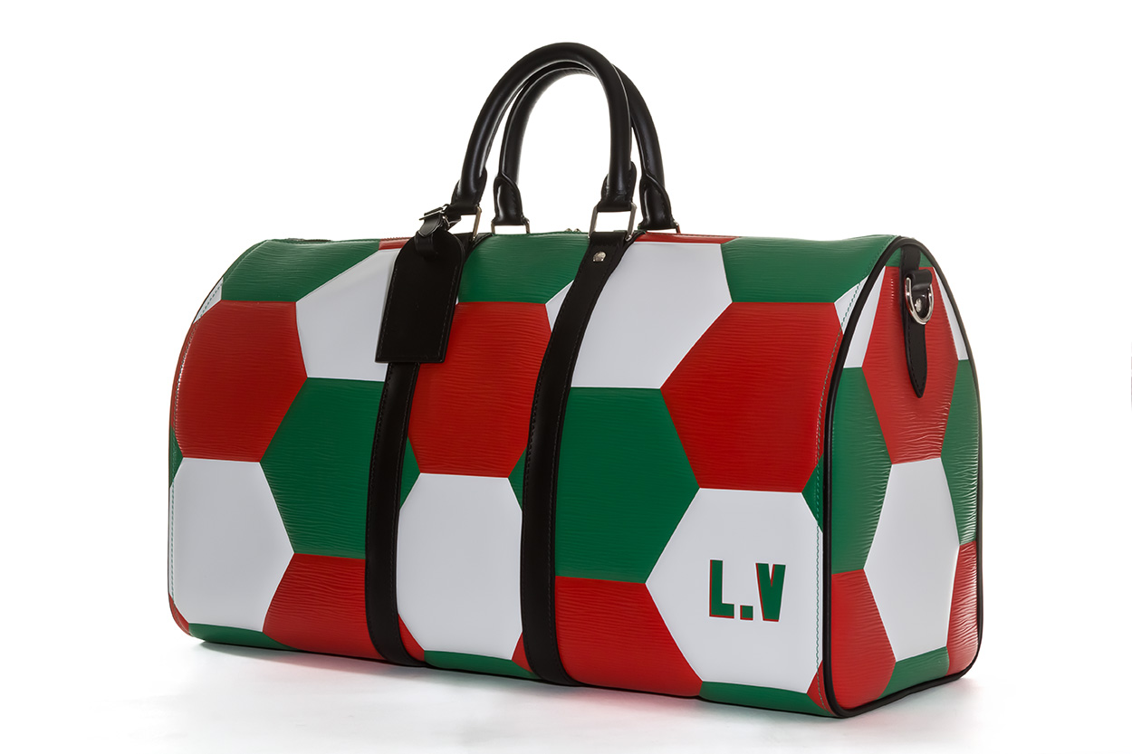 Louis Vuitton Limited Edition FIFA World Cup Team Mexico Keepall