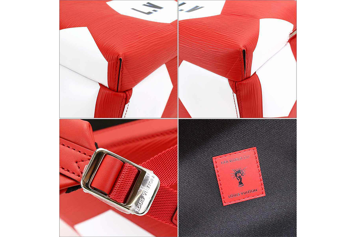 Louis Vuitton Limited Edition FIFA World Cup Apollo Backpack Red Epi  Leather - Ideal Luxury