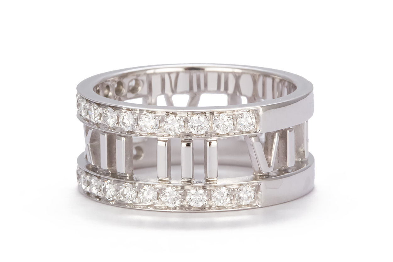 Tiffany Roman Numeral Ring Replica