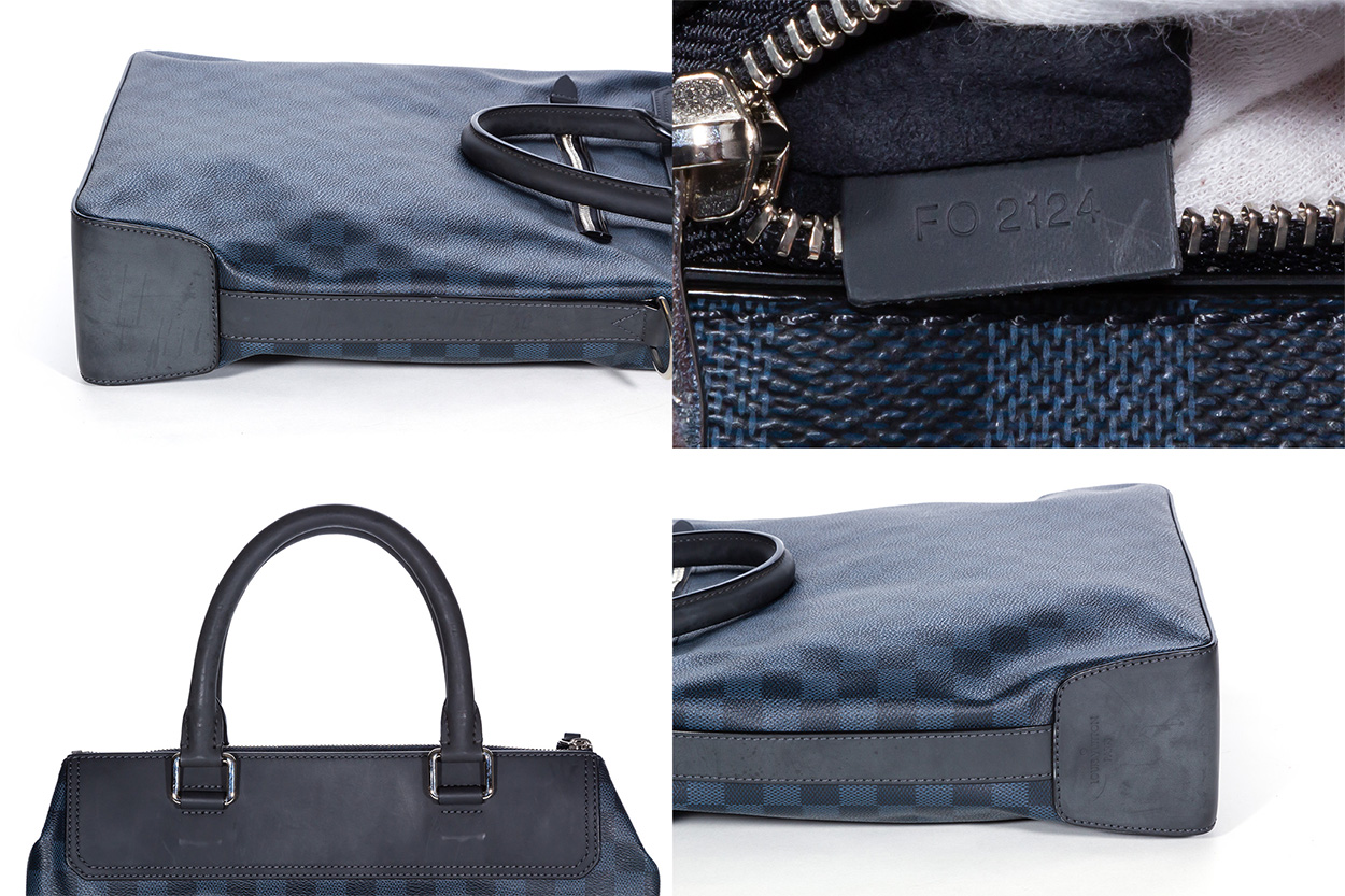 Louis Vuitton Damier Cobalt Greenwich Tote - Black Totes, Bags - LOU170259
