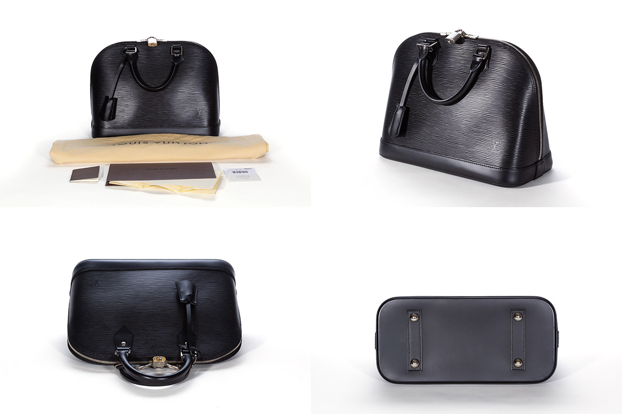 Louis Vuitton Epi Alma PM - Black Handle Bags, Handbags - LOU758182