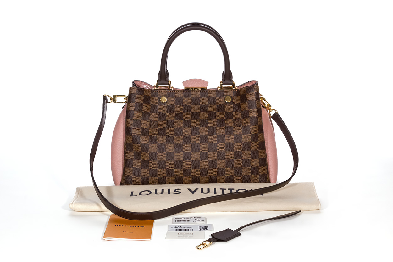 LV new style Brittany handbag N41673 30X23X13CMQL1 whatsapp:+