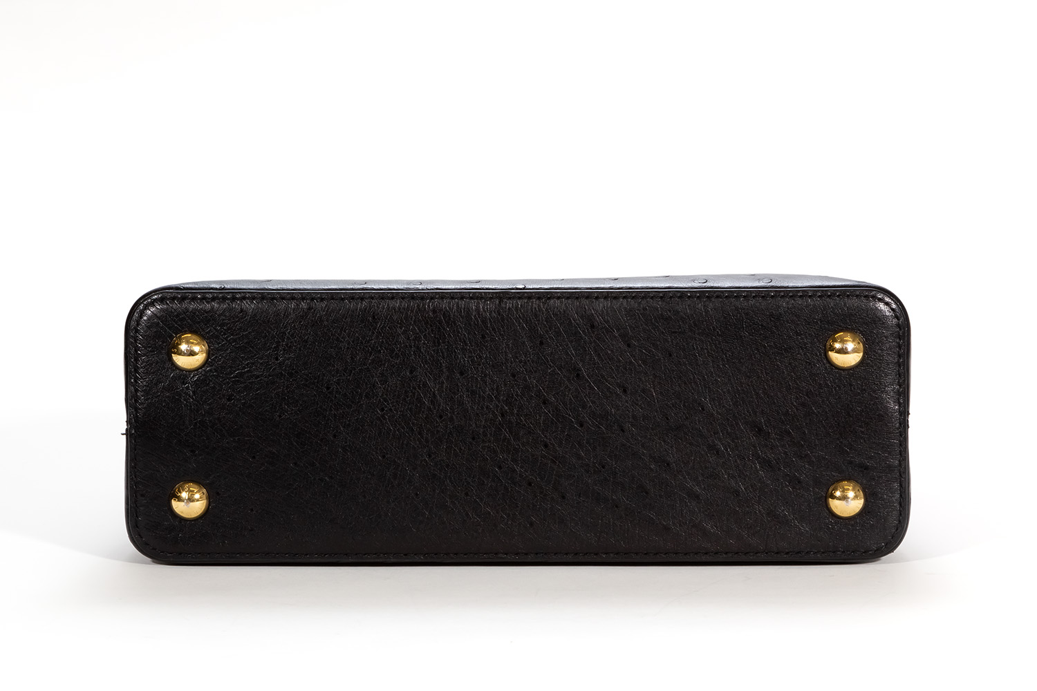 Louis Vuitton Capucines PM Black Ostrich Leather N94918 - Ideal Luxury