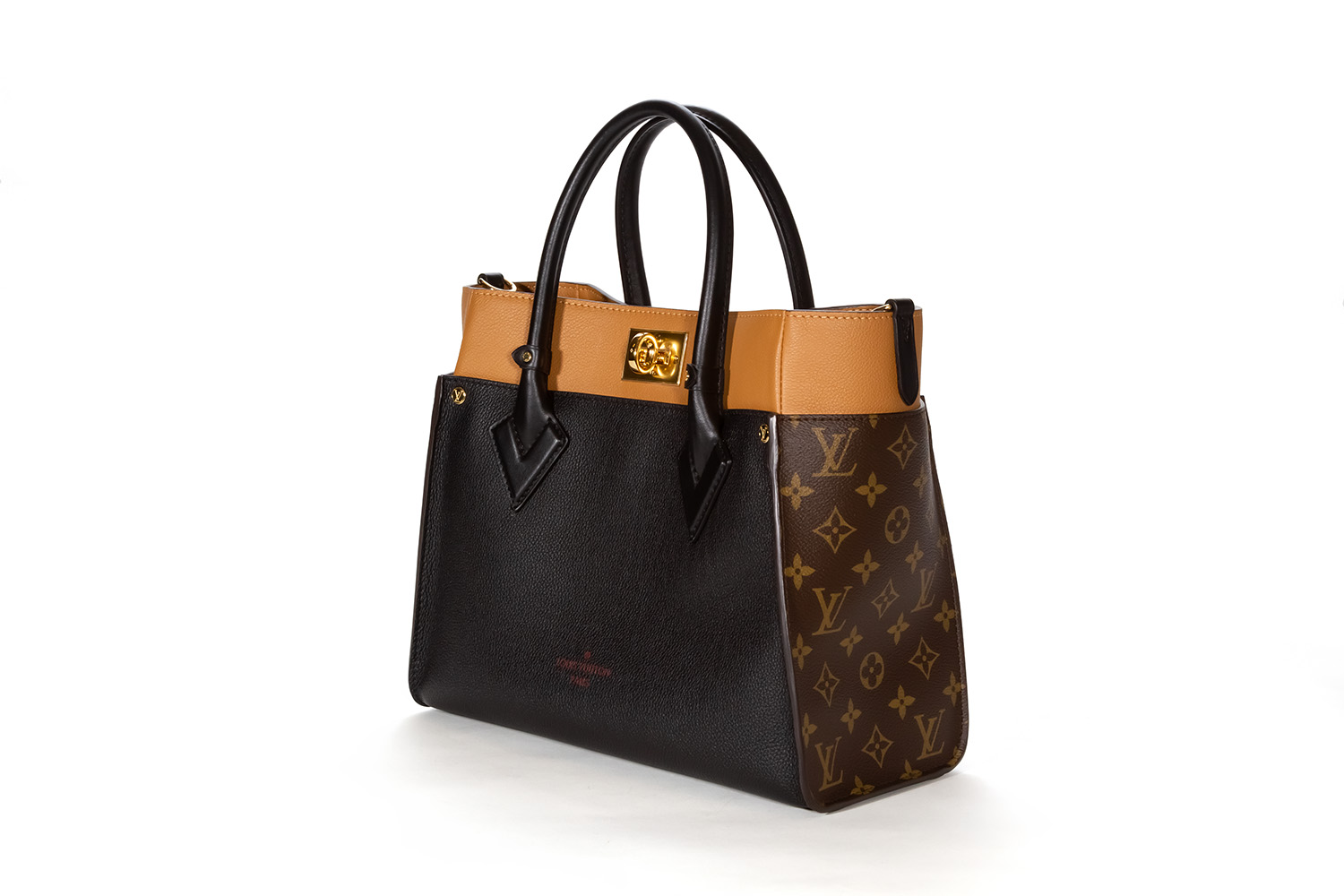 Louis Vuitton on My Side mm Tote Bag 2023-24FW, Black