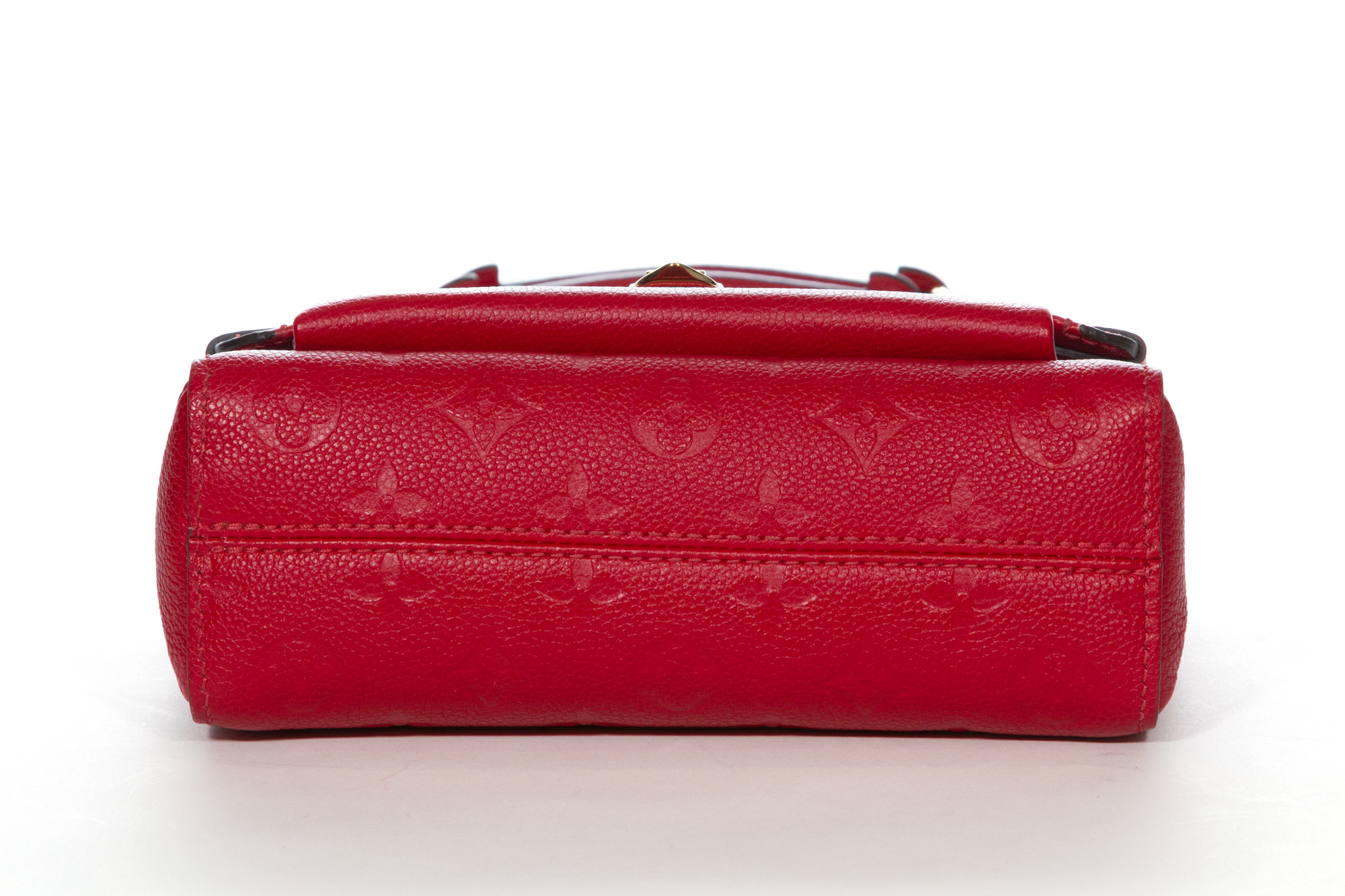 Louis Vuitton Monogram Empreinte Scarlet Red Vavin BB Shoulder Bag M44554