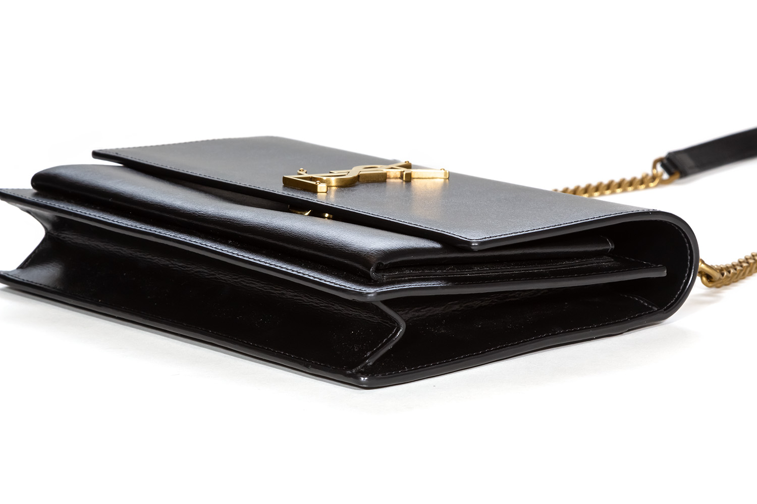 SAINT LAURENT Sunset medium leather cross-body bag BLACK – Top Quality Yves  Saint Laurent Bags Shop