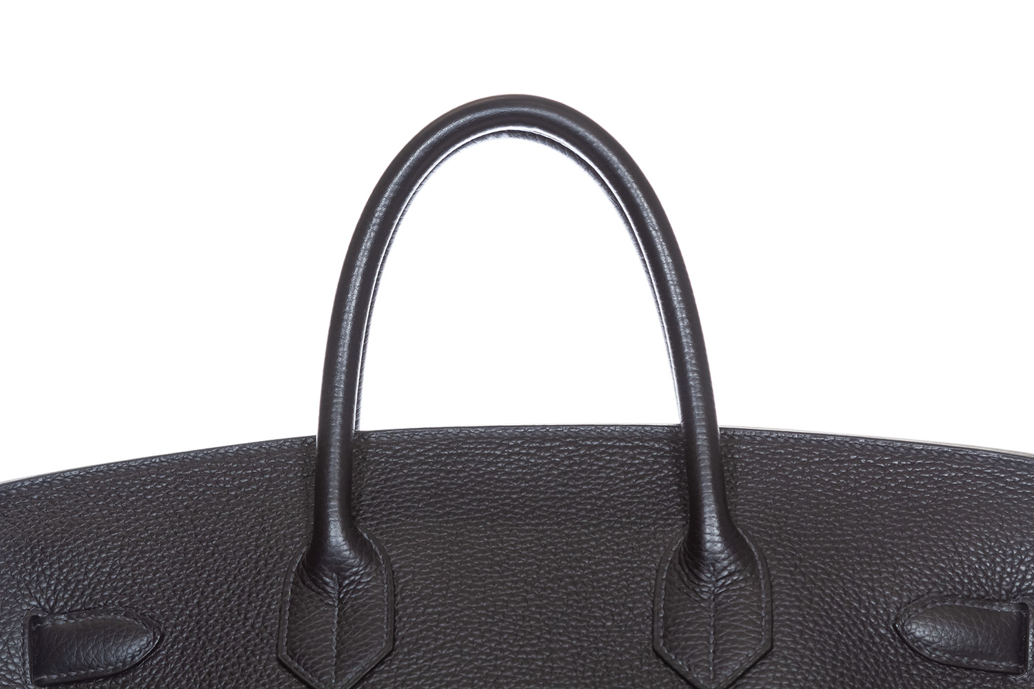 Hermes HAC Birkin 40 Handbag Grey Etain Togo Leather Palladium Hardware
