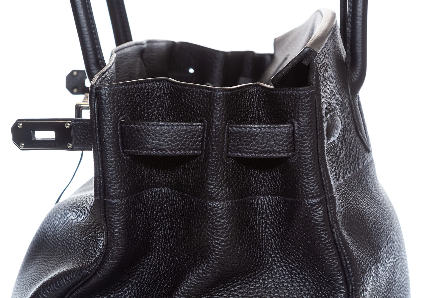Hermes HAC Birkin 40 Black Togo Palladium Hardware – Madison Avenue Couture