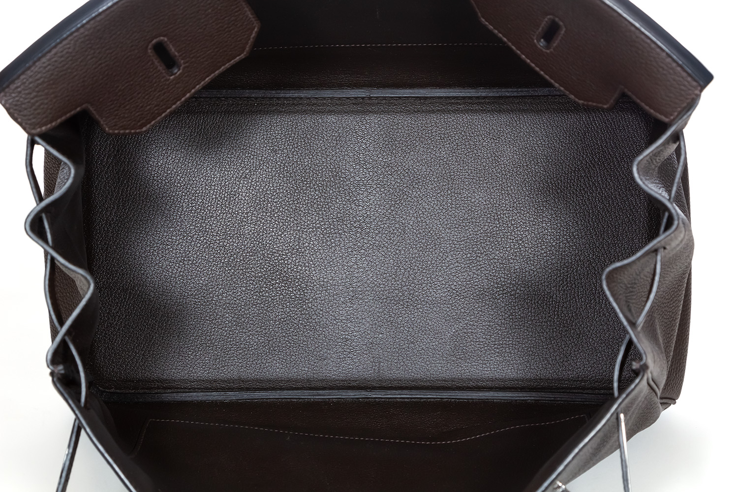 Hermès Birkin handbag 40 in black leather - 101215 ref.900047 - Joli Closet