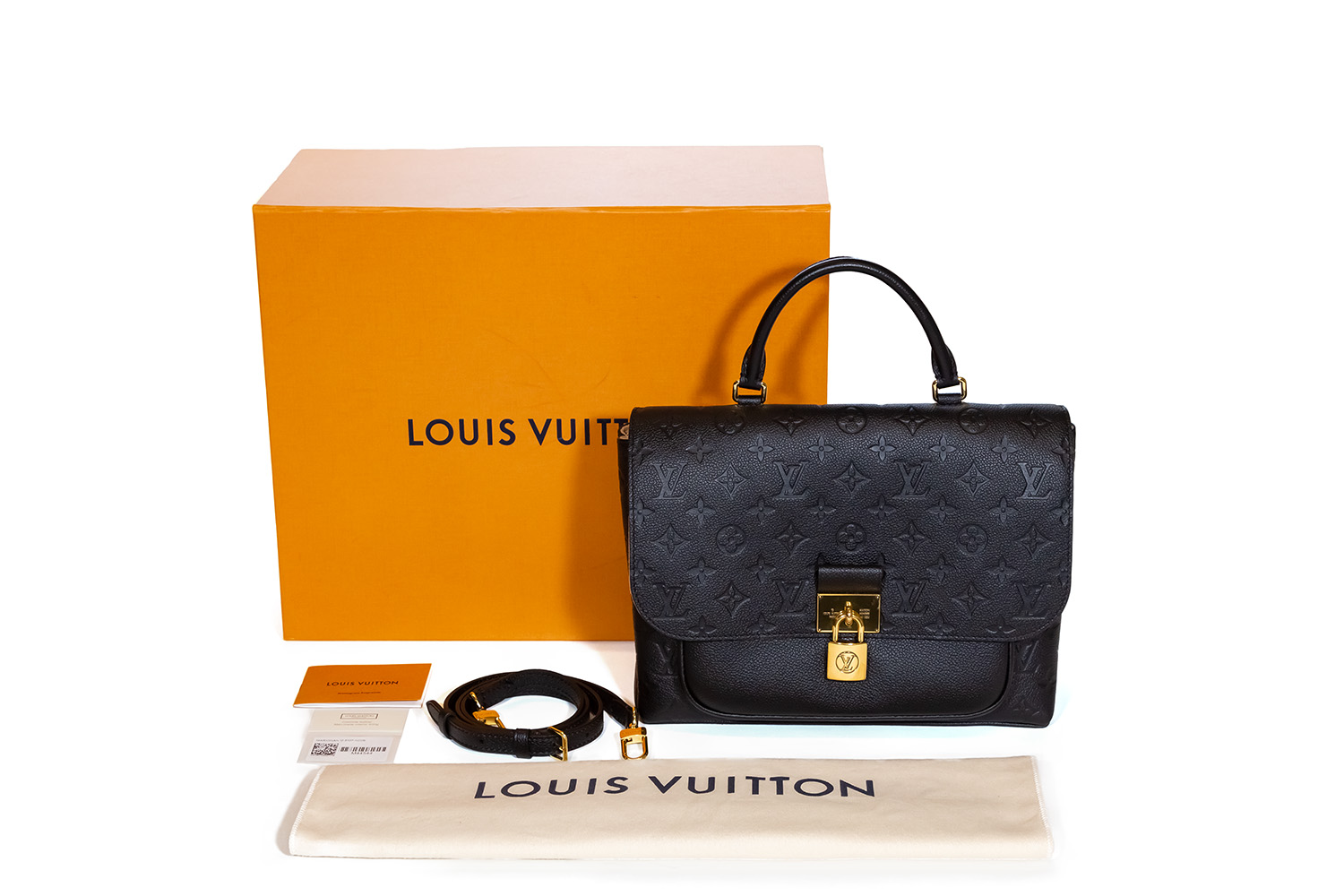 Louis Vuitton White Leather Marignan Empreinte Bag at 1stDibs  louis  vuitton marignan empreinte, marignan louis vuitton, louis vuitton marignan  cream